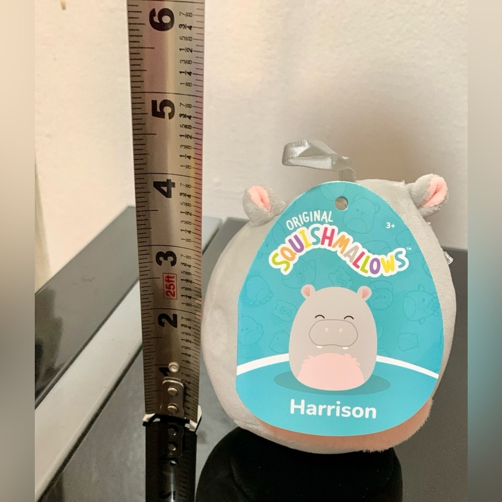 Squishmallows Harrison Light Gray Plush